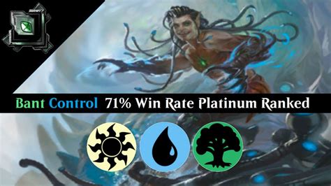 Bant Control 71 Win Rate Ranked Platinum Free 2 Play Account YouTube