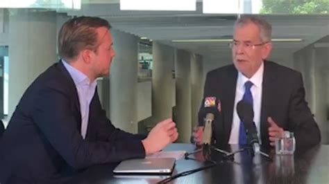 Oe24 Interview Mit Alexander Van Der Bellen Oe24 Tv