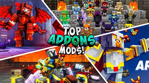 El Mejor Addon Mod De Armaduras Para Minecraft Pe Youtube