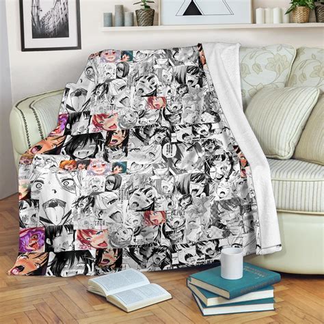 Ahegao Blanket Uscoolprint