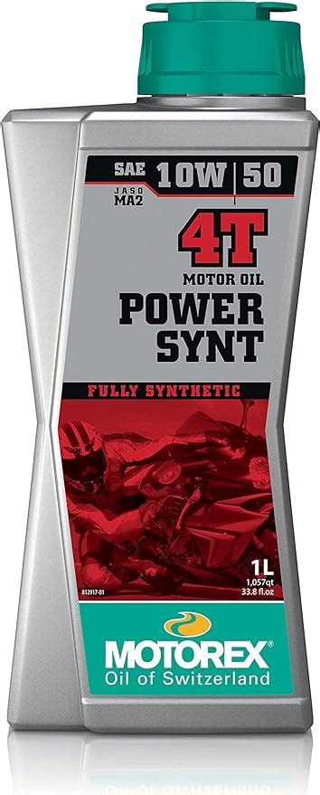 MOTOREX Power Synt 4T Motoröl Öl 10W50 JASO MA2 API SN SM SL 1L 1