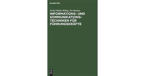 Informations Und Kommunikationstechniken F R F Hrungskr Fte Top