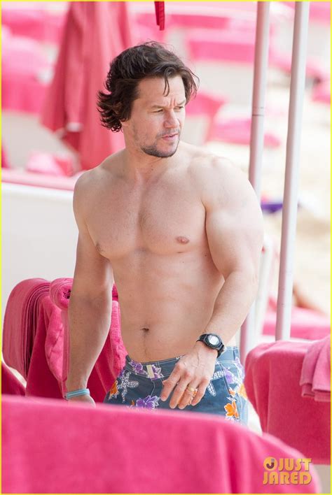 Mark Wahlberg Shows Off His Hot Beach Body Again In Barbados Photo