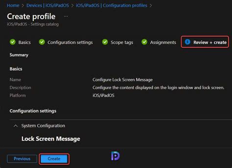 Configure Lock Screen Message For Ios Devices With Intune