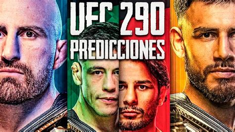 UFC 290 Volkanovski Vs Rodriguez Analisis Y Predicciones De La