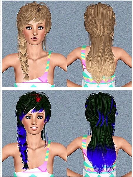 Newsea S Sophie Hairstyle Retextured By Chantel Sims 3 Hairs