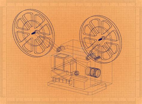 Projector Lines Stock Illustrations 592 Projector Lines Stock