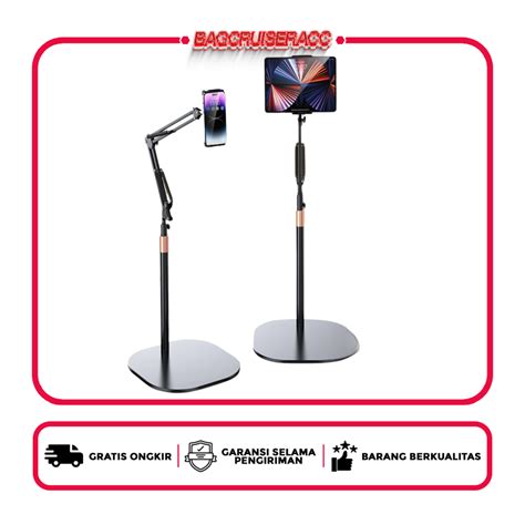 Jual Lazypod Lantai Hp Tablet Stand Holder Floor Smartphone Tab