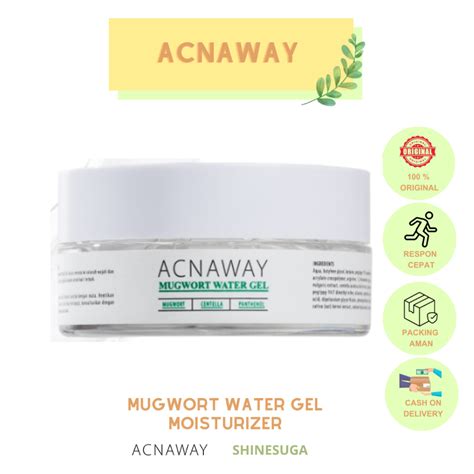 Jual Acnaway Mugwort Water Gel Moisturizer With Mugwort Centella