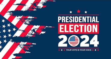 Premium Vector Usa Presidential Elections Event Banner