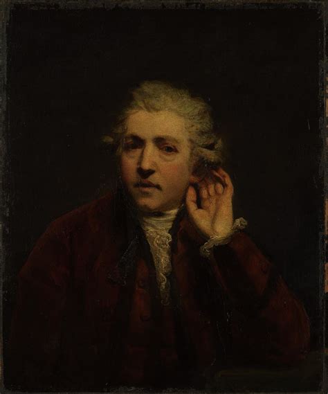 Self Portrait As A Deaf Man Sir Joshua Reynolds C Tate