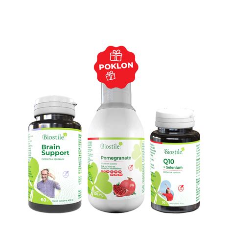 Brain Support Koenzim Q10 Poklon Biostile Srbija