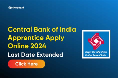 Central Bank Of India Apprentice Apply Online 2024 Last Date Extended