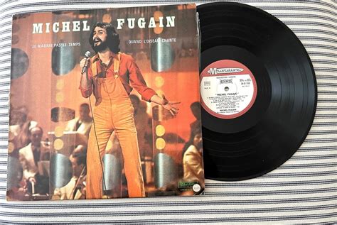 Michel Fugain LP French Language Album Je N Aurai Pas Le Temps I Won T