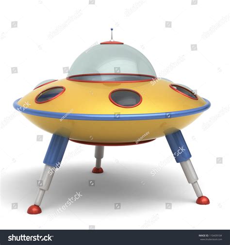 Ufo Flying Saucer Toy Stock Photo 110439104 Shutterstock