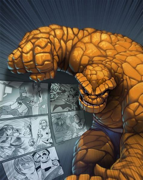 The Thing Of Fantastic 4 Illustration Artworks Naldz Graphics