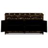 66in Black Lacquer Mother Of Pearl Asian Sideboard Asian Buffets