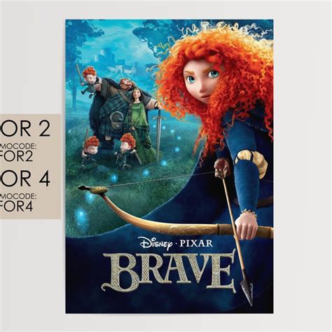 Brave Movie - Etsy