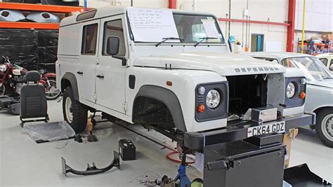 Electric Converted Land Rover Defender Flash Sales Nhvac