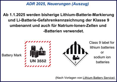 Fbdi Umweltticker Neue Vorschriften F R Lithium Batterien Ab