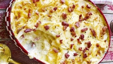 Receita de Batata gratinada bacon e brócolis Comida e Receitas