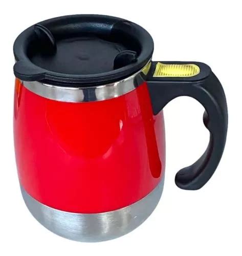 Caneca T Rmica Mixer El Trica Mistura Caf Ch Vermelha