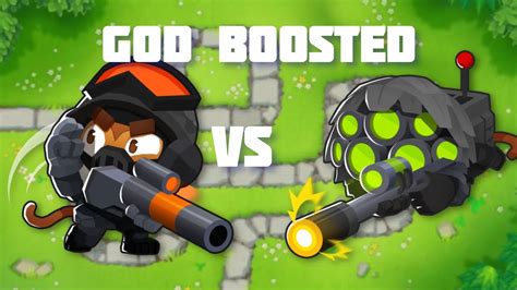 God Boosted Elite Defender Vs Elite Sniper Bloons Td 6 Youtube