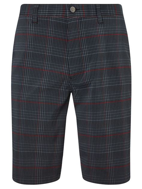 Callaway Plaid Herren Golf Shorts Schwarz Golf Brothersde