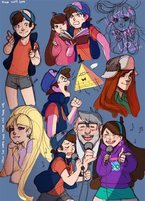 Fanart Gravity Falls By Hino On Deviantart