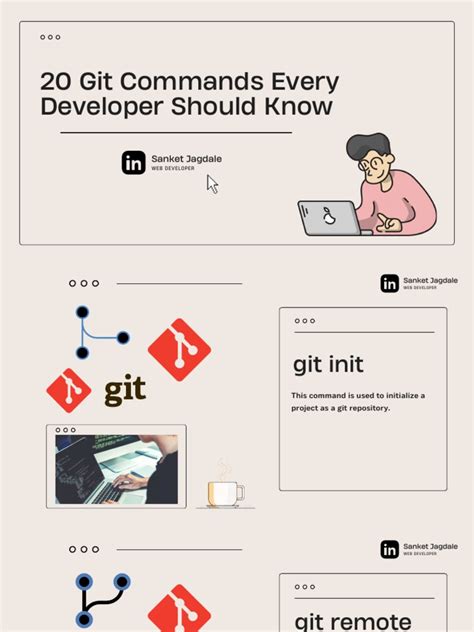 20 Git Commands Every Developer Should Know A Concise Guide To