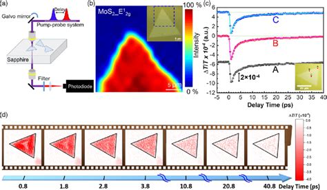 Ultrafast Pump Probe Microscopy Uppm Of Triangular Mos 2 A