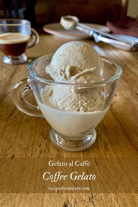 Authentic Italian Coffee Gelato Recipe | Gelato al Caffè - Recipes from Italy