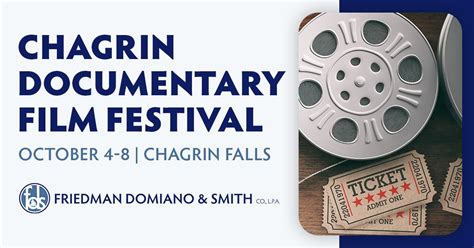 Attending the 14th Annual Chagrin Documentary Film Festival?