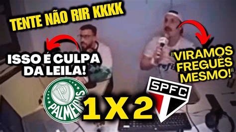 TENTE NÃO RIR REAÇÕES PALMEIRENSES PALMEIRAS 1 X 2 SÃO PAULO COPA