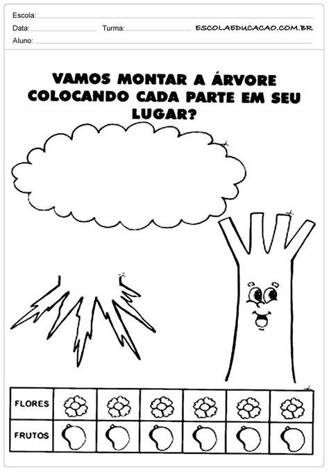 Atividades Sobre O Dia Da Árvore Para Imprimir - Diversas Atividades sobre o Dia da Árvore - Para Imprimir