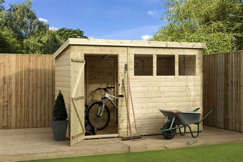 Empire 1500 Pent Garden Shed 10x5 Choose Your Layout Now