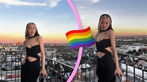 Blackpinks Rosé Showed Her Support For The Lgbtq Community And Their