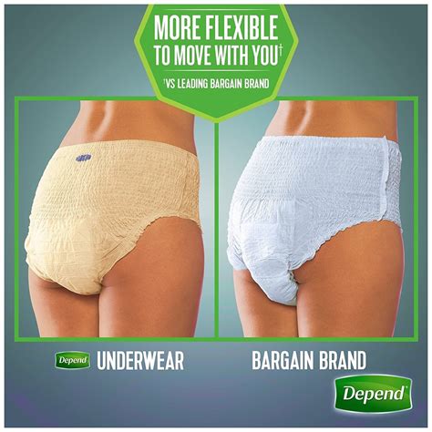 Depend FIT FLEX Incontinence Underwear For Women Maximum Absorbency