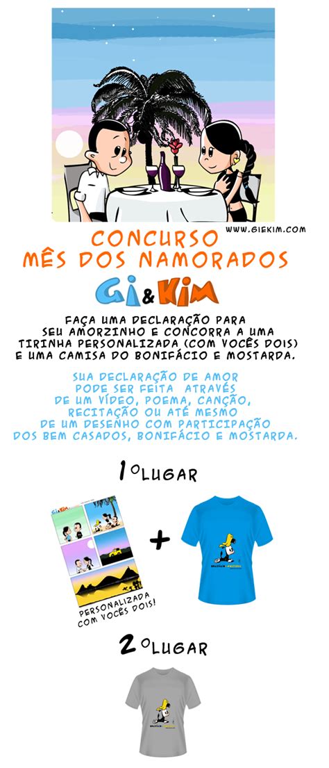 Concurso M S Dos Namorados Gi Kim Gi Kim Os Bem Casados