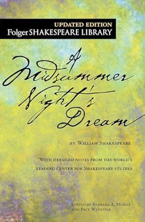 Amazon A Midsummer Night S Dream Folger Shakespeare Library