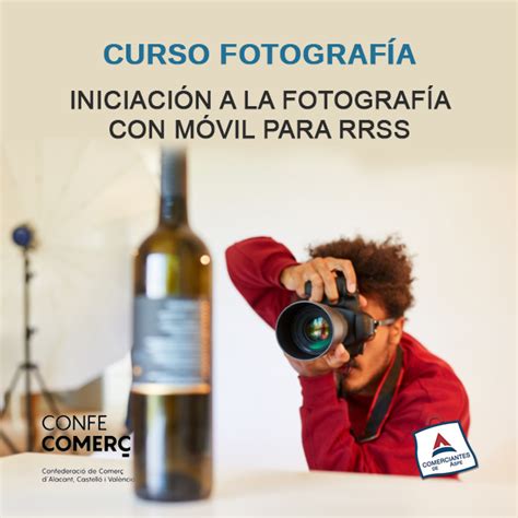 Curso Iniciación a la fotografía con móvil para RRSS Asociación de