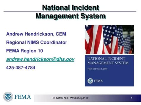 Ppt National Incident Management System Powerpoint Presentation Free Download Id 5945517