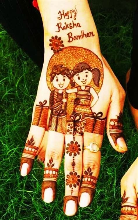 Best 15 Raksha Bandhan Mehndi Design Images Photos Pics Pictures