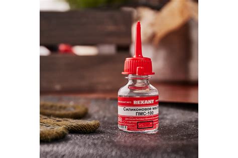 Силиконовое масло REXANT ПМС-100 (Полиметилсилоксан), 15 мл 09-3901 ...
