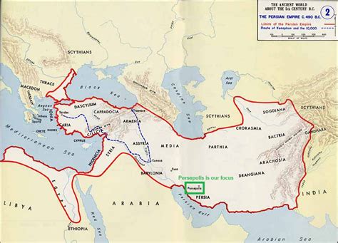 Persepolis Map