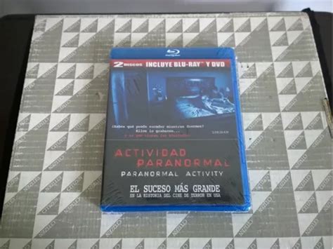 Actividad Paranormal Bluray Dvd Meses Sin Intereses