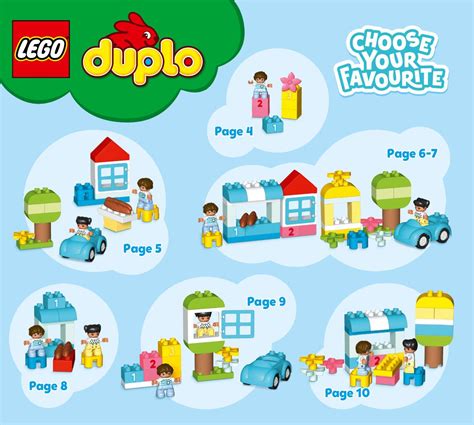 N Vod Na Stavbu Lego Duplo Box S Kostkami Zbozi Cz