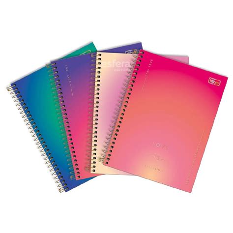 Caderno Colegial Great 10 Matérias 160 Folhas TILIBRA Esfera