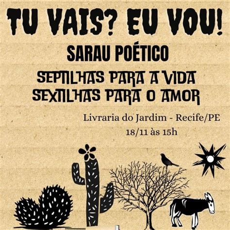 Encontro Sarau Poetico Amor E Vida Em Recife Sympla