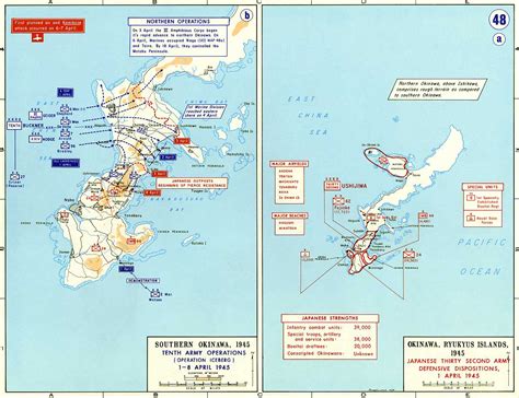 Battle Of Okinawa Maps